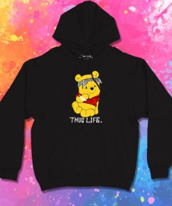 Winnie The Pooh Thug Life Hoodie