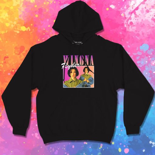 Winona Ryder Vintage Retro Hoodie