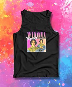 Winona Ryder Vintage Retro Tank Top