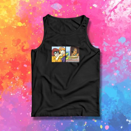 Woman Yelling at a Mystery Dog Tank Top