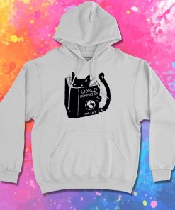 World domination for cats Hoodie