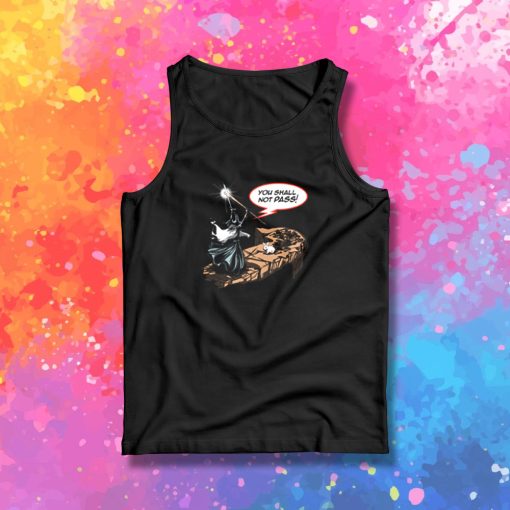 You shall not pass rabbit Tank Top