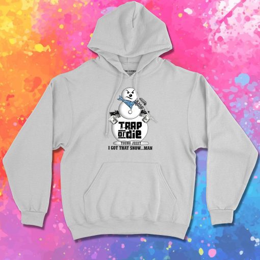 Young Jeezy Trap Or Die Snowman Hoodie