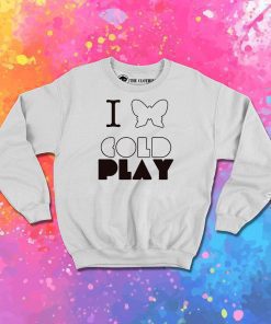 coldplay butterfly Sweatshirt