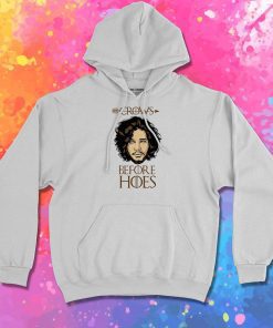 crows before hoes Cover Hoodie