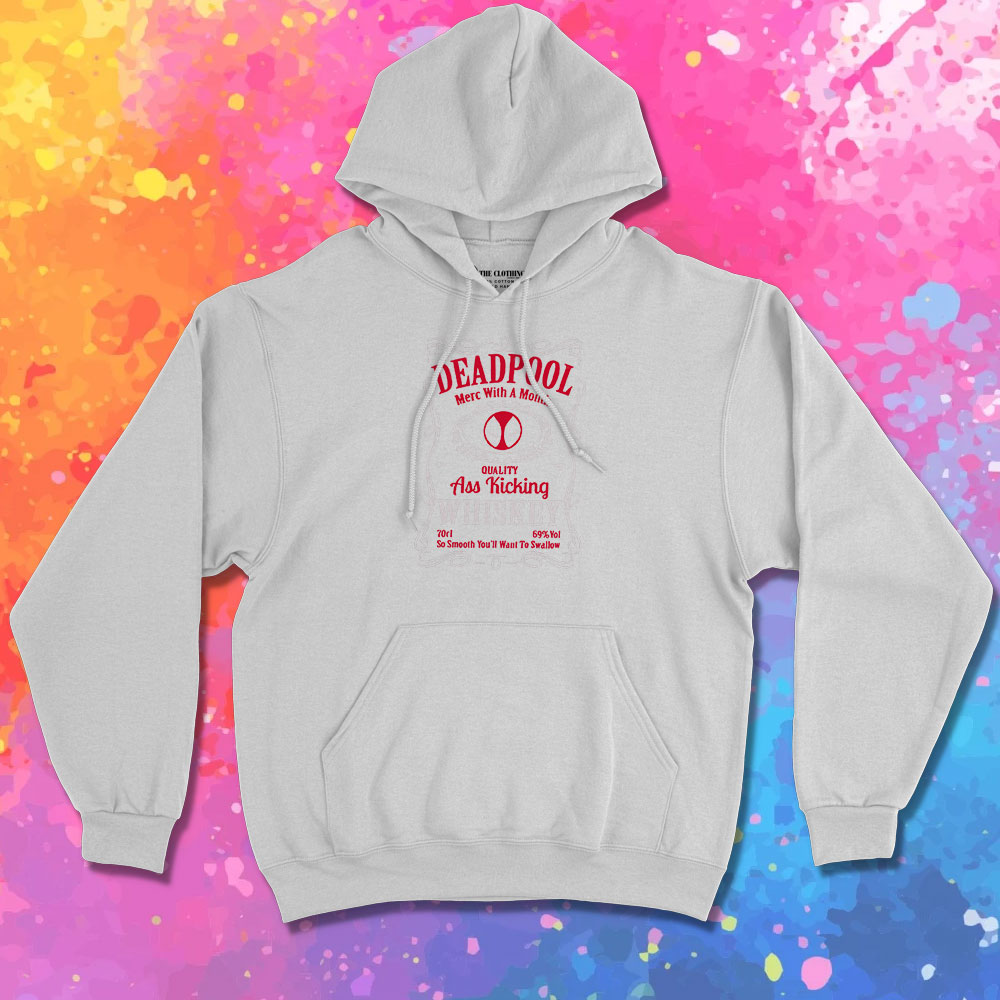 dead pool whiskey Hoodie