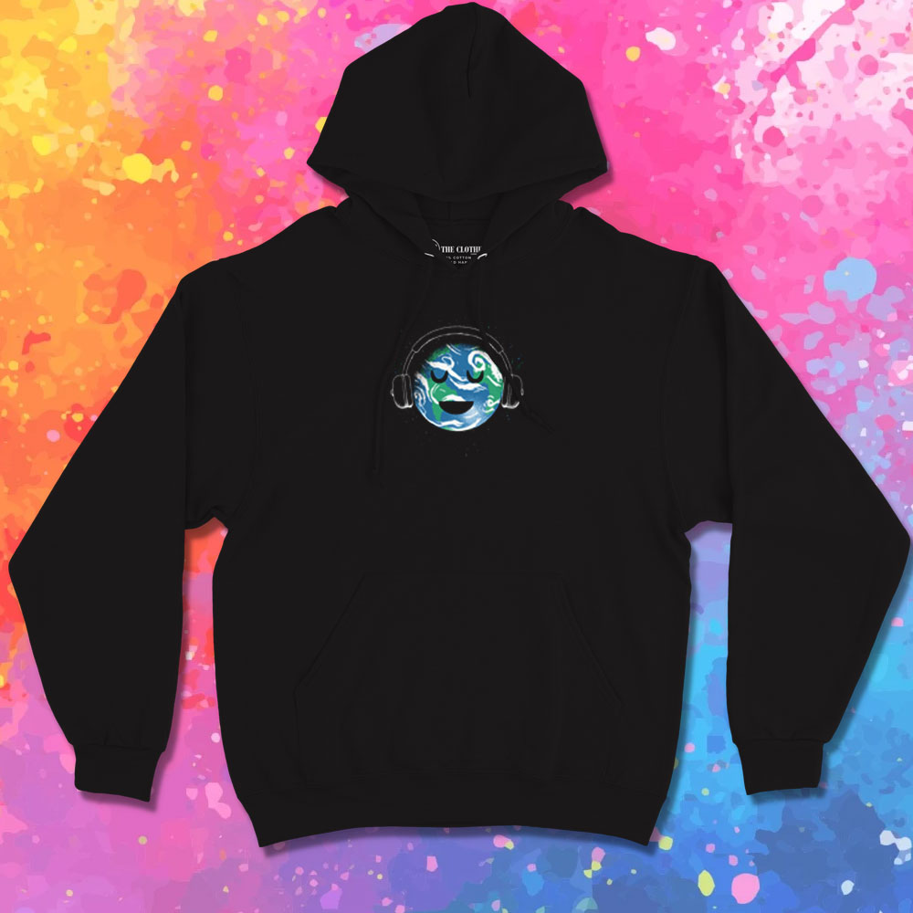 earth loves music Hoodie