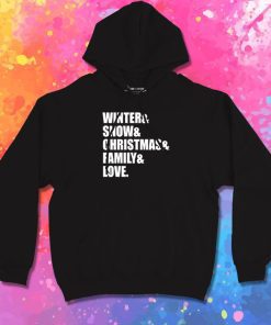 family love christmas Hoodie