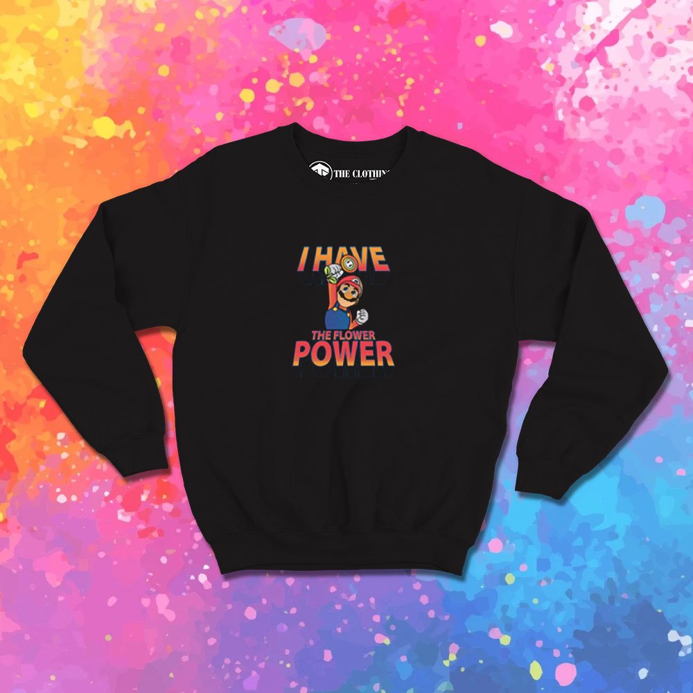 flower powere Sweatshirt