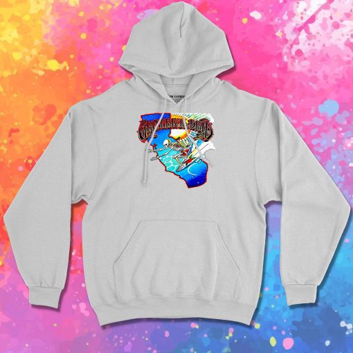 grateful dead surfing skeleton Hoodie