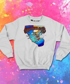 grateful dead surfing skeleton Sweatshirt