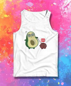 kawaii Avocado Dog Tank Top