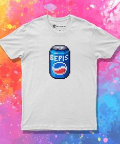 Bepis Pixelated Pepsi Can T-Shirt