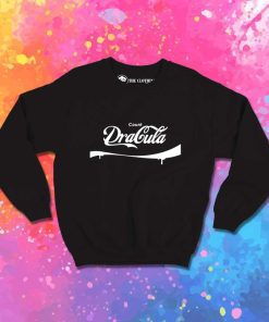 Count Dracula Dripping Coca Cola Sweatshirt