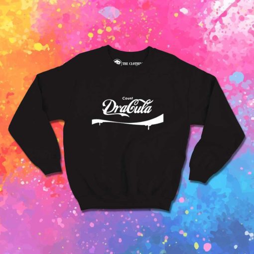 Count Dracula Dripping Coca Cola Sweatshirt