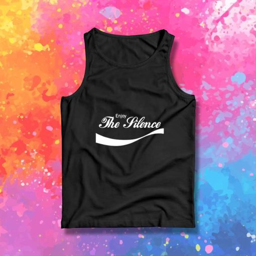 Enjoy The Silence Coke Tank Top