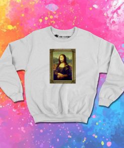 Mona Lisa Chill Face Sweatshirt