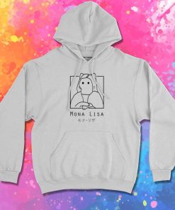 Mona Lisa Japanese Cat Hoodie