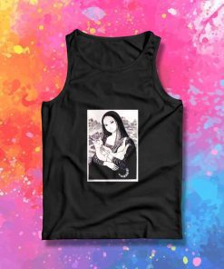 Mona Lisa Junji Ito Anime Tank Top