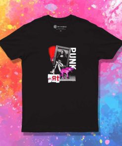 Mona Lisa Punk Art Spray T-Shirt
