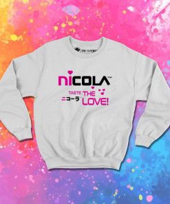 Otaku Anime niCOLA Logo Sweatshirt