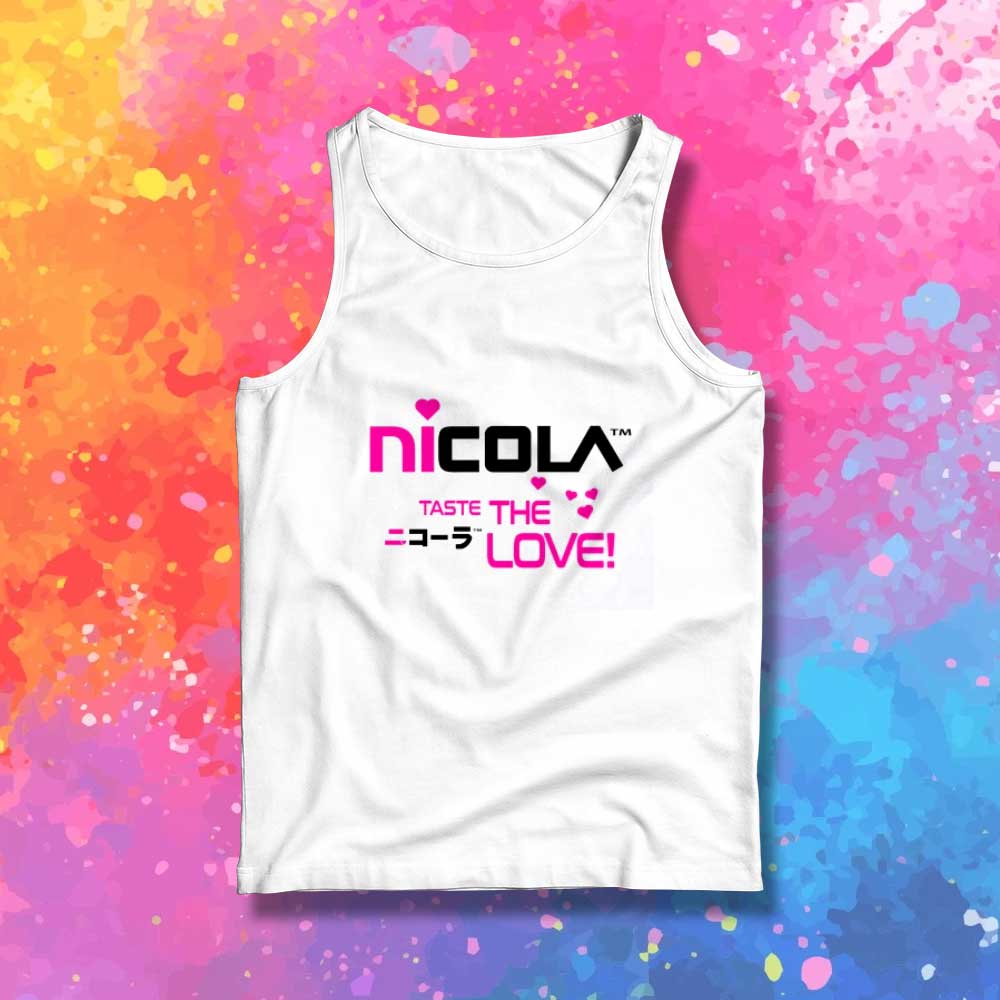 Otaku Anime niCOLA Logo Tank Top
