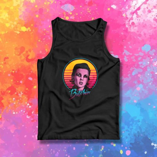 Retro Bitchin Stranger Things Tank Top