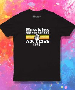 Stranger Things Hawkins AV Club T-Shirt