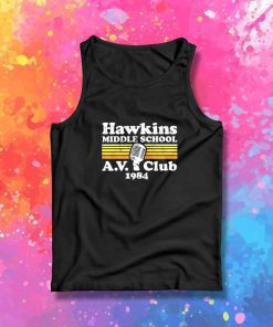Stranger Things Hawkins AV Club Tank Top