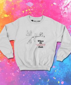 Stranger Things Where The Upside Ends Sweatshirt