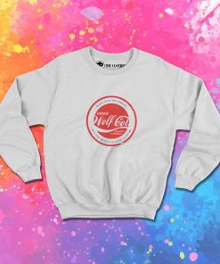 Vintage Drink Wolf Cola Logo Sweatshirt