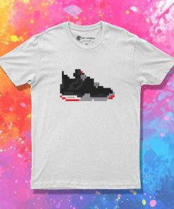 8 Bit Pixelated Jordan Shoes T-Shirt