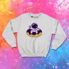 Astronaut Floating Donut Sweatshirt