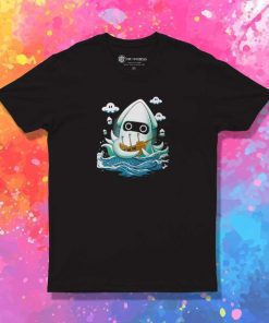 Blooper Kaiju Great Wave T-Shirt