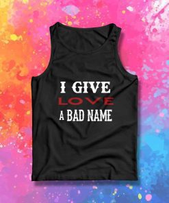 Bon Jovi I Give Love A Bad Name Tank Top