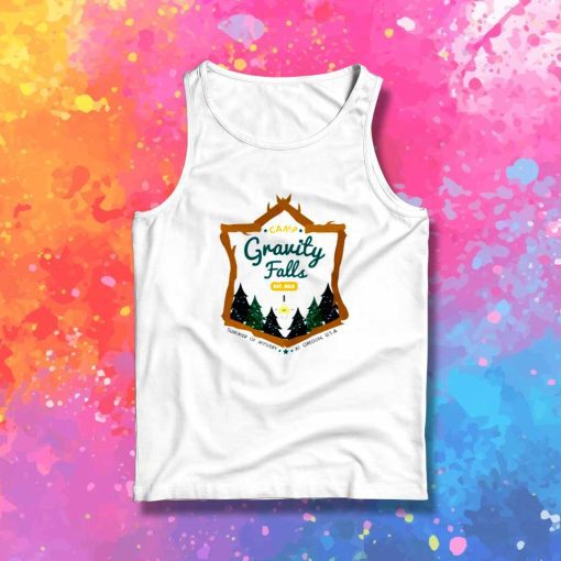 Camp Of Gravity Falls Tank Top