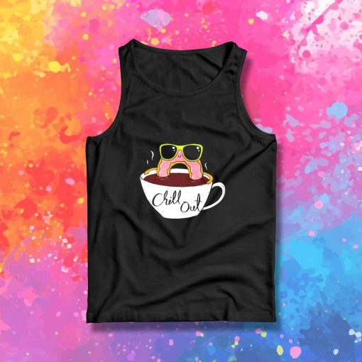 Coffee Break Donut Chill Out Tank Top