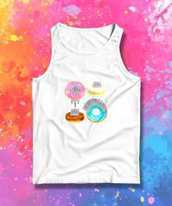 Cute Kittens Donuts Tank Top