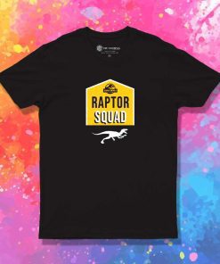 Dino Raptor Squad Badge T-Shirt