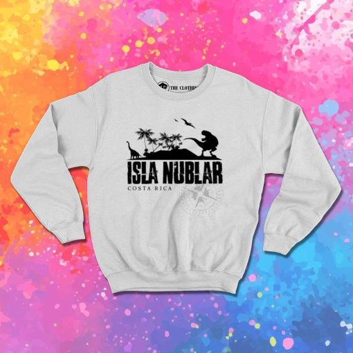 Dinosaur Isla Nublar Costa Rica Sweatshirt