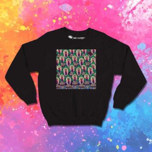 Disturbing Clown Painting Sweatshirt