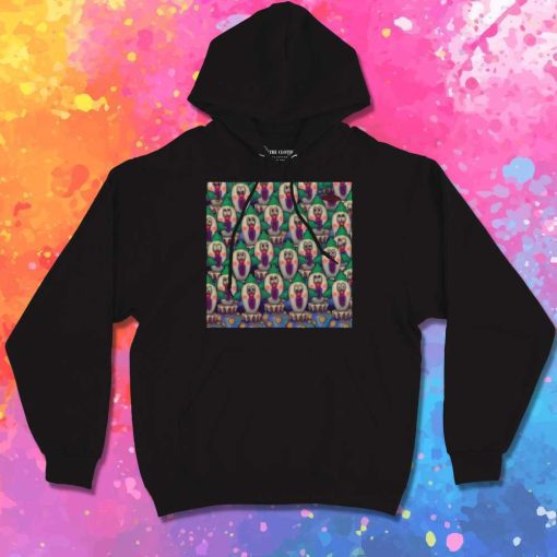 Disturbing Clown Painting Hoodie