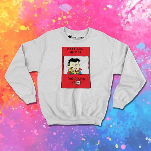 Doctor Strange Mystical Help Lemonade Booth Sweatshirt