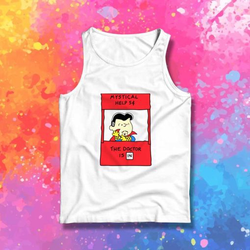 Doctor Strange Mystical Help Lemonade Booth Tank Top