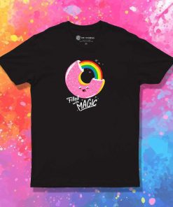 Donut Filled With Magic Rainbow T-Shirt