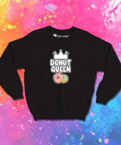 Donut Queen Crown Sweatshirt