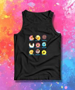 Donuts Type Yoga Tank Top