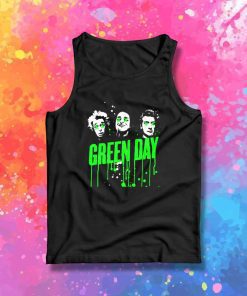 Dripping Green Day Member Tank Top