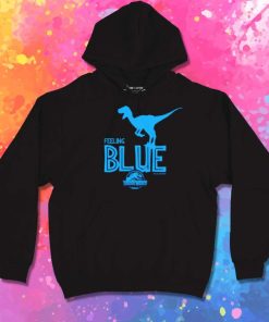 Feeling Blue Raptor Hoodie
