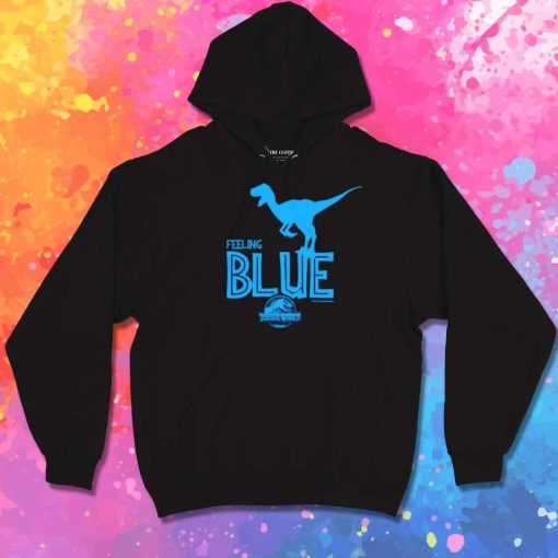Feeling Blue Raptor Hoodie